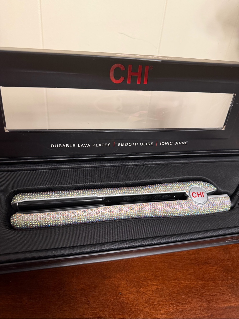 CHI The Sparkler 1" Volcanic Lava Ceramic Hairstyling Iron Special Edition - Picture 13 of 16
